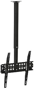 TV Deckenhalterung Schwenkbare Neigbare Höhenverstellbare Halterung für 39-65 Zoll Schwarz