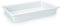 Acan Tradineur - Pack de 6 bandejas frigoríficas de Almacenamiento, plástico, Reutilizables, Servir Comida, Aperitivos, Fabricado en España - 9 litros - 48,5 x 33 x 8 cm – Blanco