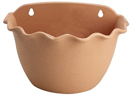 POPETPOP Vasque Murale Semi-Circulaire Pot De Fleurs Polyvalent pour La Décoration Intérieure Parfait pour Le Jardin