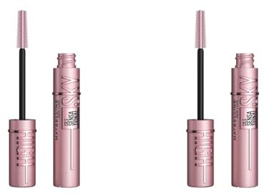 Maybelline New-York - Mascara volume et longueur - Sky High – Teinte : Marron, 7,2 ml (Lot de 2)