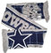 Great Branding Dallas Cowboys NFL HD Jaquard Scarf Blau Grau Schal - Stk