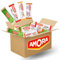 AMORA | Assortiment de 100 sticks de sauce Ketchup, Mayonnaise et Moutarde | dose individuelle pratique pour les barbecues, pique-nique et repas à emporter