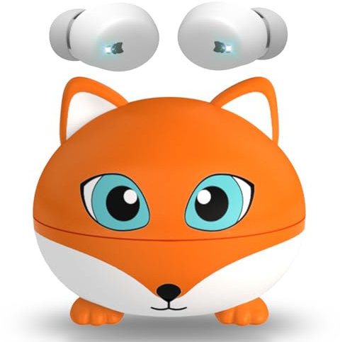 Auriculares para Niños, COOTIMOCK Auriculares Inalambricos Bluetooth 5.3 para Niños, 85dB Límite de Volumen, HiFi Estéreo con Micrófono, 30H Reproducción Cascos Niños, para Educación Online y Deportes