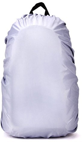 Tixqeaif Neue wasserdichte Wandern Zubehoer Rucksack Camping Regen Abdeckung 70L, Silber