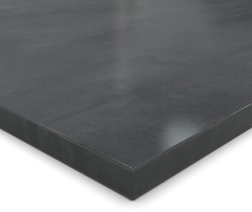 19mm Spanplatte Zuschnitt Beton Infinity melaminharzbeschichtet Länge bis 200cm Dekorplatten Zuschnitte mit Umleimer Auswahl: 20 x 30 cm (ABS Kante komplett)