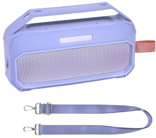 Case for Bose New SoundLink Flex Portable Bluetooth Speaker (2nd Gen)/ for Bose SoundLink Flex Bluetooth Speaker Silicone Carrying Travel Gel Soft Skin Cover (Purple)