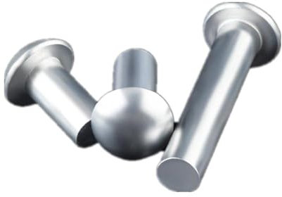 Rivada sólida de Cabeza Redonda, Remache de Aluminio de Golpe Redondo, M3, M4, M5, M6