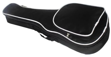 Borsa ergonomica per ukulele con cinghie regolabili, custodia protettiva per strumenti musicali, leggera