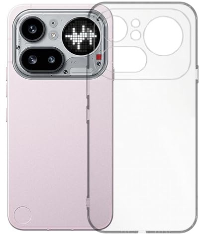 Wigento Transparente Silikon Hülle für Nothing Phone 4a Pro, stoßfest, Kamera Schutz, Kratzfest, präzise Aussparungen, Flexible Handyhülle (Transparent)