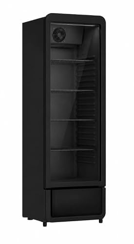Générique Armoire à Boissons Réfrigérée Noire 1 Porte - 258 Litres
