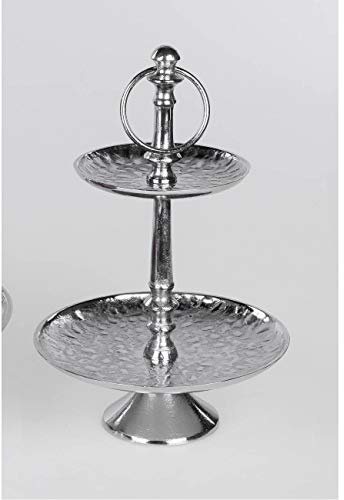 Formano Etagere, 2-stufig, 35 cm, silber