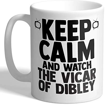 I Love Mugs - Keep Calm and Watch The Vicar of Dibley - Mug, Ceramic, 11fl.oz.
