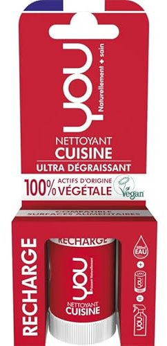 YOU - Recharge Nettoyant Dégraissant Cuisine 12Ml - Lot De 4 - Vendu Par Lot