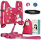 HappyVk Rucksack-Leine für Kinder, Sicherheitsgeschirr für Kinder, Anti-Verlust, Kleinkind-Leine Rosa