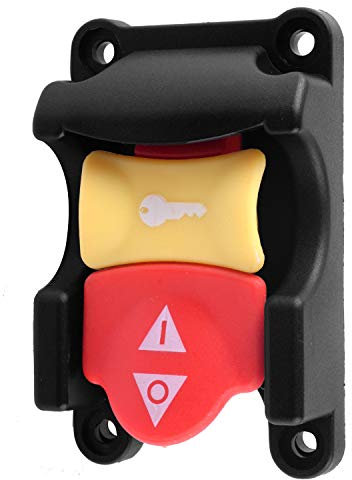 Table Saw Switch Replacement for Ryobi and Craftsman, Safety Power Tool Switch,Paddle On/Off Switch for Table Saw 120V/250V