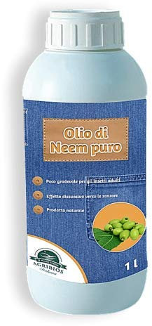 Il Paese Verde Olio di Neem - Olio di Neem Repellente Naturale Contro Gli Insetti per Piante - Olio Neem Puro Spremuto A Freddo - 1L