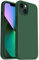 ORNARTO Shockproof Liquid Silicone Designed for iPhone 13 Case Gel Rubber Full Body Protection Anti-Shock Cover Case Drop Protection 6.1inch-Clover