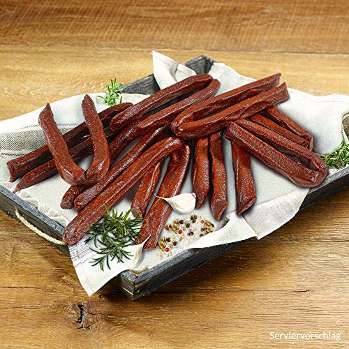 Original Landjäger aus dem Schwarzwald 20 Stück 800g Salami Beißer