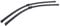 HouYeen Front Windscreen Flat Wiper Blades Set for F-ord Transit Custom 2012-2021 Passenger and Driver Side Pair