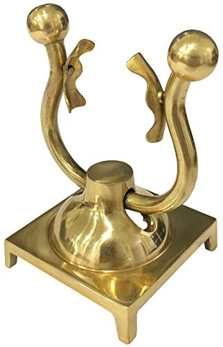 Taschenuhr-Ständer, goldfarbenes Gehäuse, Taschenuhr, Messing