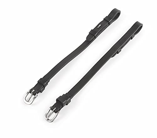 Shires Velociti Rapida Zaumzeug aus Leder, 12,5 mm, Schwarz