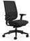 Steelcase Reply Air Ergonomischer Bürostuhl mit höhenverstellbaren Armlehnen und Lumbalstütze Onyx/Black, 58.5 x 66 x 100.5