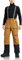 Pioneer Camp Herren Skihose Gefüttert mit Hosenträger Ski Hosen Schneehose Snowboardhose Outdoorhose Khaki XL