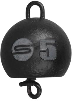 SPRO Freestyle QC Bottom Jigs - Chebu Gewicht mit Schnellwechselsystem fürs Angeln auf Raubfisch - Umweltfreundliches Zink - Bleifreies Cheburaska Angel-Rig (Black, 5g)