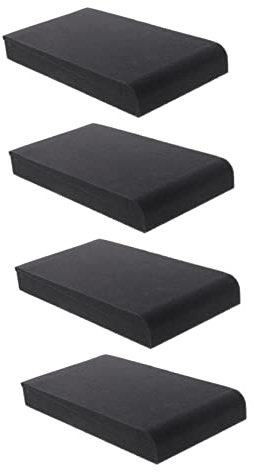 WHAMVOX 4pcs Acoustic Isolation Pads for Speakers Polyethylene Sound Dampening Cushions Noise Control for Monitors