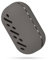 FERYES Large Silicone Makeup Sponge Holder – Beauty Blender Case Travel Essentials, Portable Double Sided Design Face Sponge Cover -Light Brown