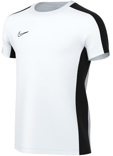 NIKE DX5482-100 K NK DF ACD23 TOP SS BR T-Shirt Unisex Weiß/schwarz/schwarz Größe S