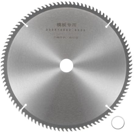 HARFINGTON 12 Circular Saw Blade 100 Teeth 1.18 Arbor Cutting Disc Wheel for General Purpose Cutting & Trimming Softwood, Hardwood