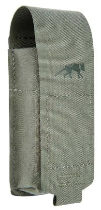 Tasmanian Tiger TT SGL Pistol Mag Pouch MKIII IRR robuste Magazin-Tasche für Pistolen-Magazine HK, Glock, SIG, Beretta M9 mit Klett-Verschluss und Molle System, Steingrau-Oliv IRR