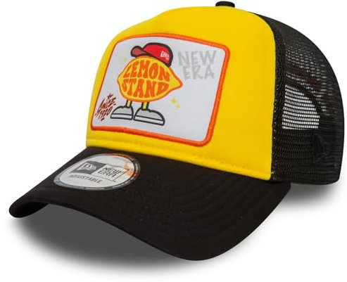 New Era A-Frame Trucker Snapback Cap - Lemon Stand