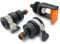 MaJoCompTec® ALLCONNECT universal Wasserhahn Anschluss Set | verstellbarer Wasser Hahnanschluss für Aussenhahn ohne Gewinde | Wohnmobil Caravan Boot Adapter Set (Wasserdieb-Set)