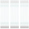 30pcs Fishing Leaders, 7.48 Inch Stainless Steel Fishing Line Leader Fishing Wire Leader Fishing Accessories, Connecting Fishing Tackle Lure or Hook, for Saltwater and Freshwater (Green)