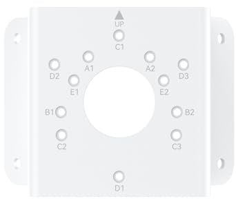 Reolink Eckmontagehalterung, speziell für Reolink-Kameras entwickelt, Installation CCTV-Überwachungskamera System-Adapter, kleine Größe, Zubehör, RLA-BKC1