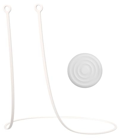 Earplugs Cord, Silicone Anti-Lost Earplug Lanyard, Compatible with Quiet/Engage/Experience/Vibes/Everyday, Safety Connector Strap Works with Most Earplugs, White