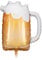 Big Beer Glass Balloon PartyDeco 26x21 Inch, Fathers Day Large Mug Foil Balloons, Beer Festival Octoberfest Themed Party Decorations, Men Birthday Alcohol Decor