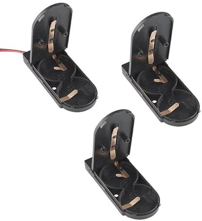 MakerMind 3x Batteriehalter 2x CR2032 Knopfzelle - 6V mit An/Aus-Schalter