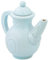 Seiffener Volkskunst | Räuchermännchen Räucherfigur | Räucherkanne Kaffeekanne Kanne | Erzgebirgische Volkskunst | Höhe 12 cm | Aqua