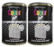 SDMAX All Purpose Black Iron Gate Tin Paint, Gloss Finish, Fast Drying, Durable And Long-Lasting Protection, Easy To Use, Portable And Lightweight, Exterior Use, 300ml (2PCS)