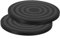 Weenwill TocadiscosPlato Giratorio Universal,2 Pcs Plataforma Giratoria Redonda Plataforma Giratoria 360 Grado 20 cm Base Giratorio Plástica para Manualidades,Plantas,TV, portátiles,Monitor