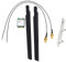Bamberg 1730 Mbit/S für Dual Band Drahtlos AC 9560 Desktop Kit Bluetooth 5.0 802.11Ac M.2 CNVI 9560NGW WiFi Karte mit Antenne