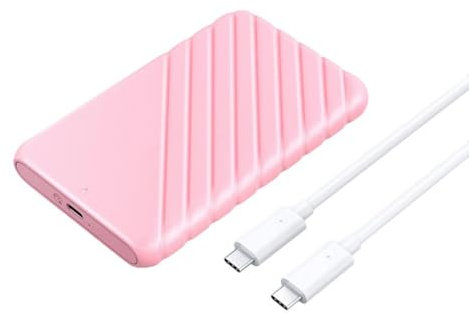 Carcasa de disco duro externo USB 3.0 de 2.5 pulgadas, 5 Gbps, carcasa para disco duro portátil