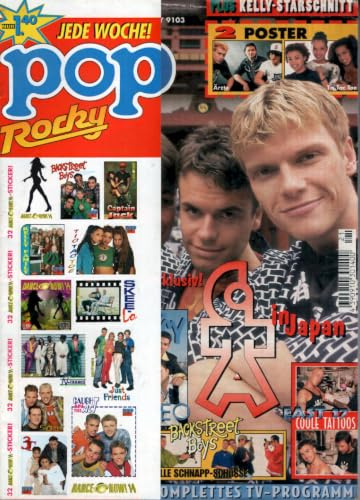 Pop Rocky Magazin Deutschland 1996-21 Caught In The Act Ärzte Originalausgabe + Poster