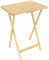 Jcasbdn Table de Plateau de télévision Pliant, Espace de télévision Pliant en Bois Stable économisant Un Poids léger et Portable, pour Un Petit Espace