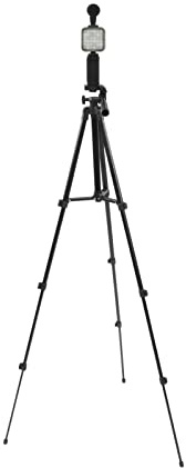 BONKZEBU Kit de Trípode Vlog Giratorio de 360° con Luz de Relleno LED y Micrófono para Grabación de Vídeo y Entrevistas para Principiantes Profesionales