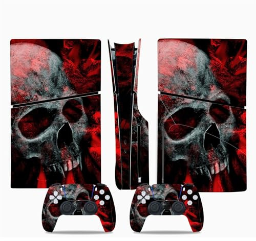 Compatibile Con Adesivi Skin Per PS5 Slim Skin Disc Edition Console E Controller Vinyl Cover Skins Wraps Resistente Ai Graffi Compatibile No Shrinkage Forte Adesione 44931 Avvolgimento