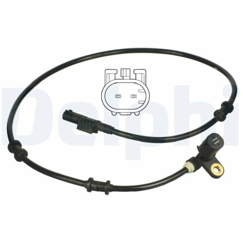 DELPHI ABS-Sensor SS20342 Sensorart: passiver Sensor Anzahl der Steckkontakte: 2 880mm Kompatibel mit MERCEDES-BENZ M-Klasse W163